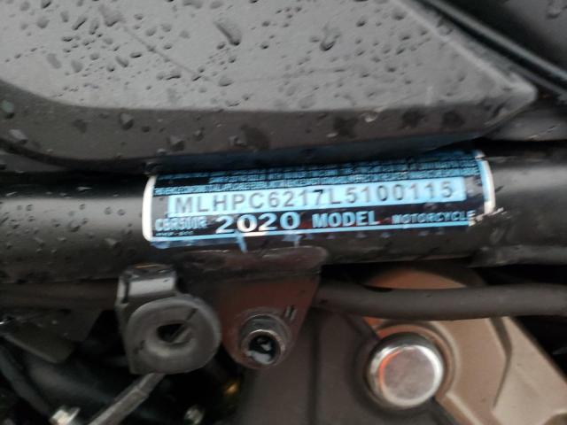 2020 HONDA CBR500 R MLHPC6217L5100115