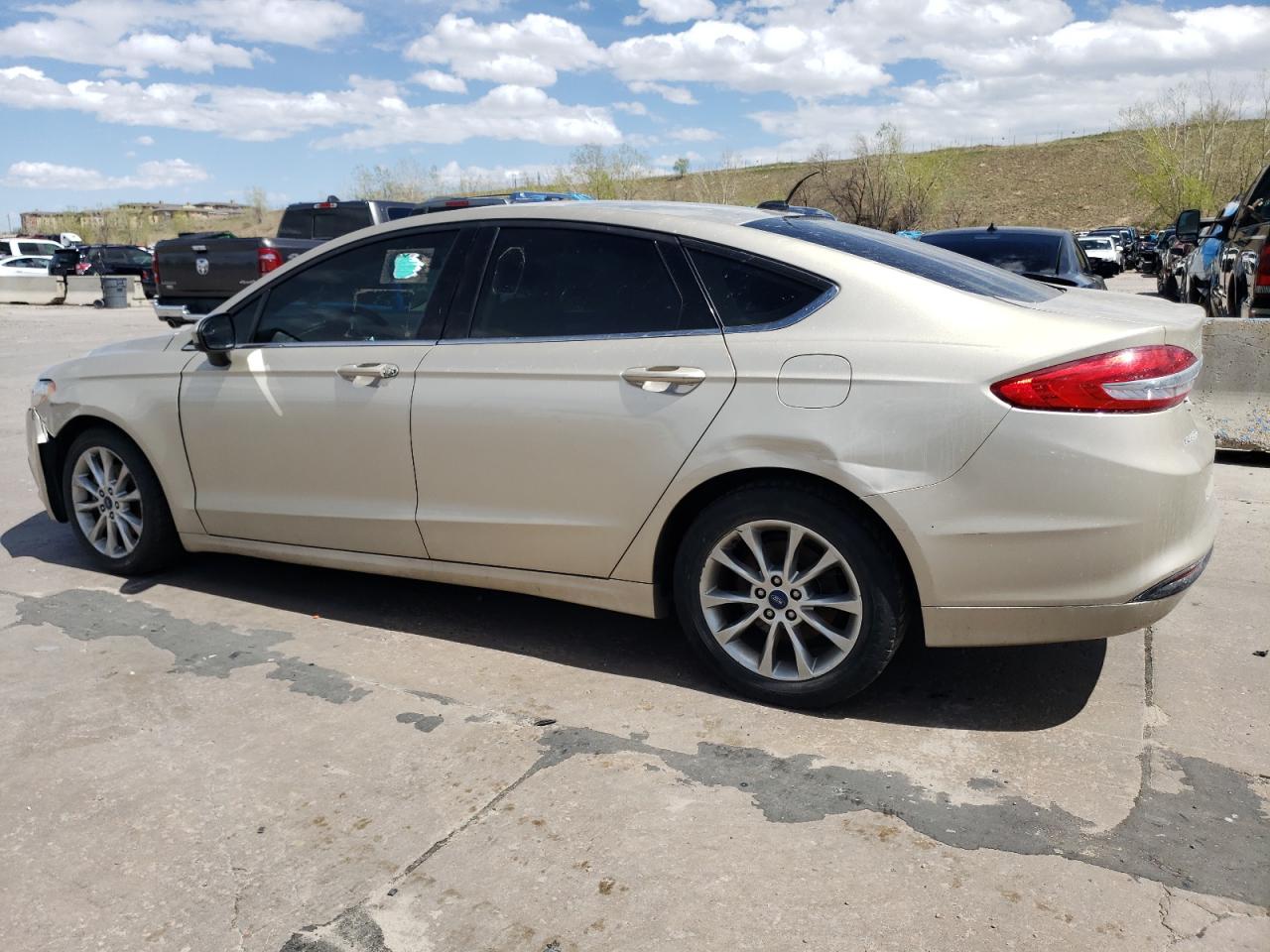 2017 Ford Fusion Se vin: 3FA6P0H73HR398491