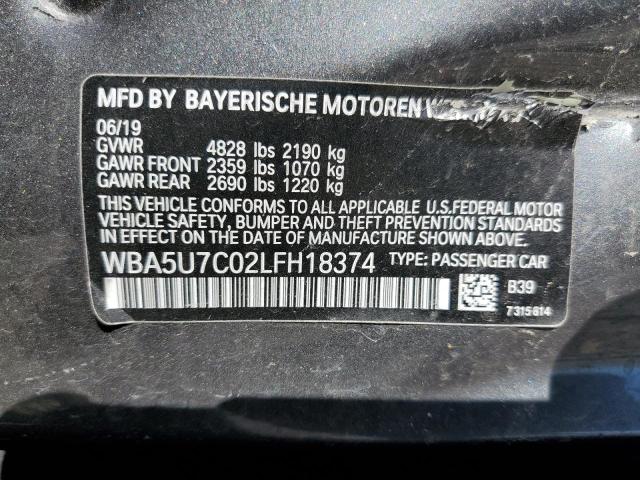 WBA5U7C02LFH18374 BMW M3 40I 12