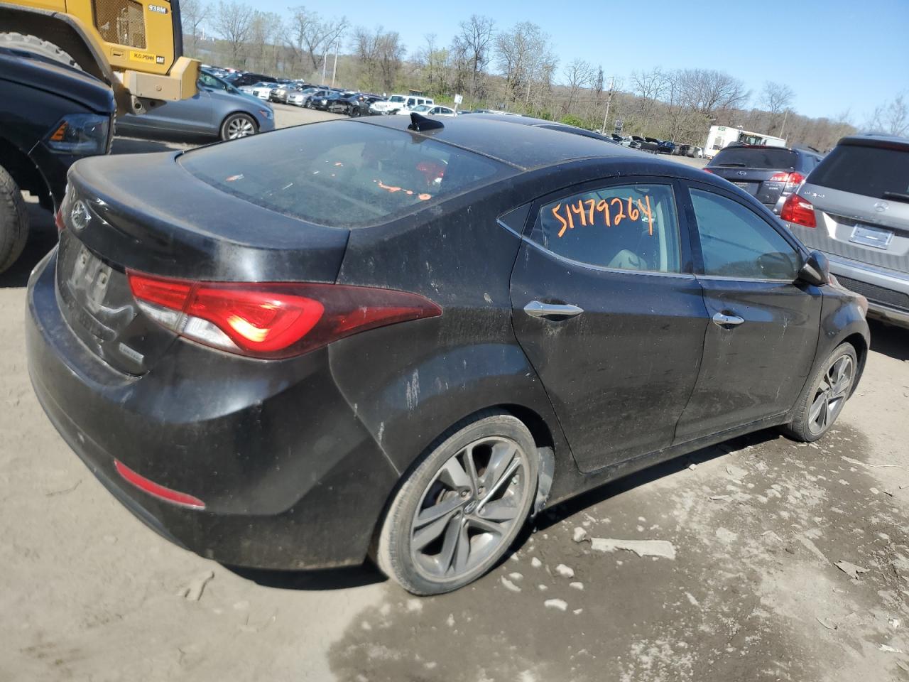 KMHDH4AEXEU171930 2014 Hyundai Elantra Se