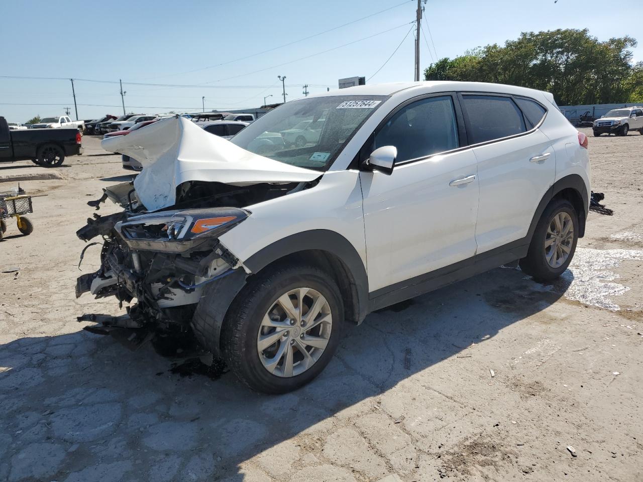 Lot #2945086714 2021 HYUNDAI TUCSON SE