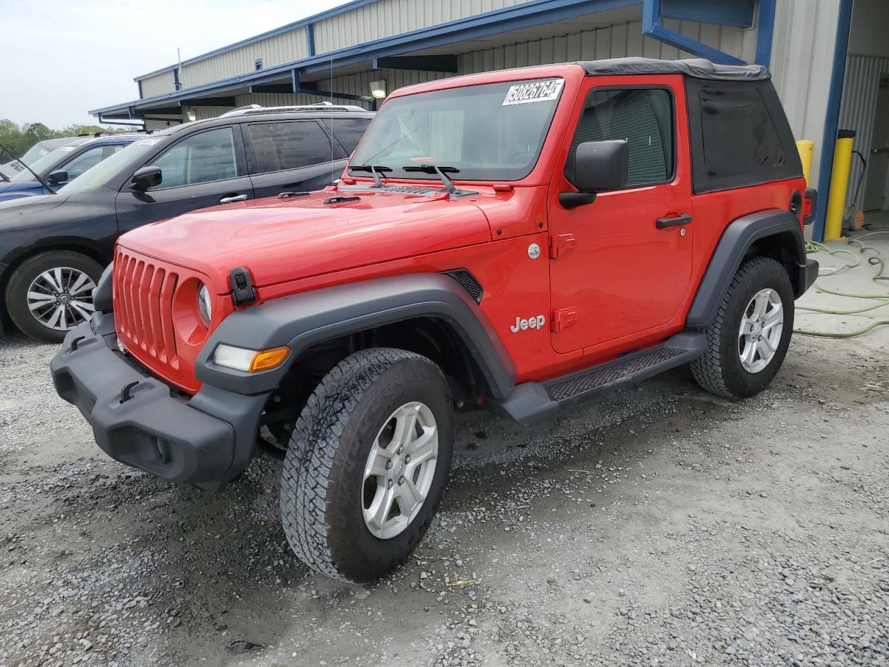 1C4GJXAG4KW602254 2019 Jeep Wrangler Sport