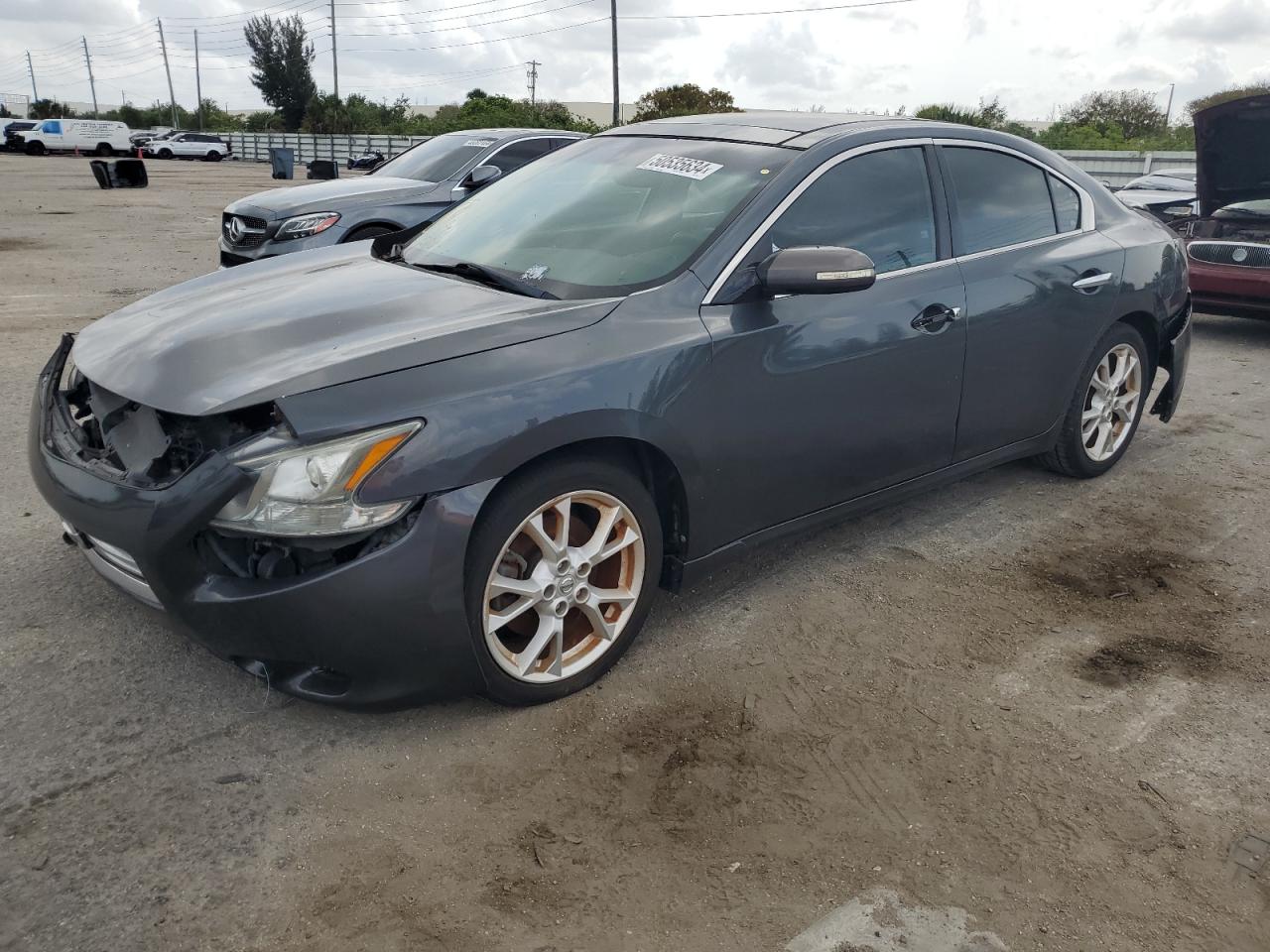 2013 Nissan Maxima S vin: 1N4AA5AP2DC815675