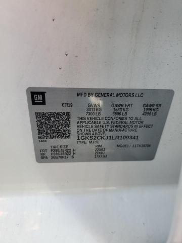 2020 GMC YUKON DENA - 1GKS2CKJ1LR109341