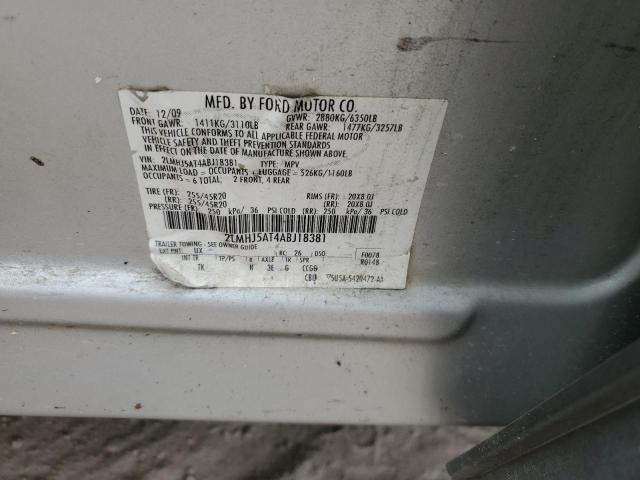 2010 Lincoln Mkt VIN: 2LMHJ5AT4ABJ18381 Lot: 50291264