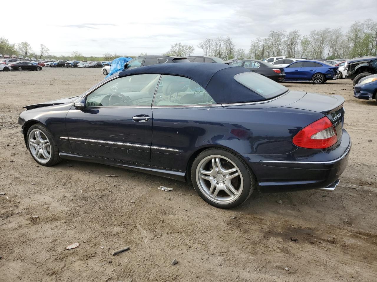 WDBTK72F88T089956 2008 Mercedes-Benz Clk 550
