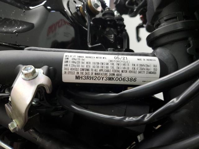 2021 YAMAHA MT-03 MH3RH20Y3MK006386
