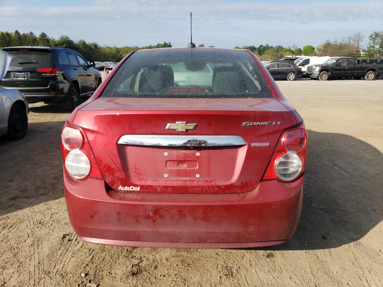 1G1JC5SB8G4133026 2016 Chevrolet Sonic Lt