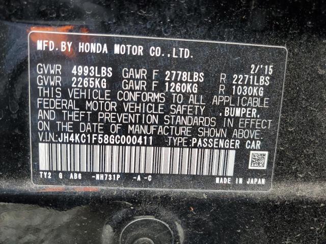 2016 ACURA RLX TECH - JH4KC1F58GC000411