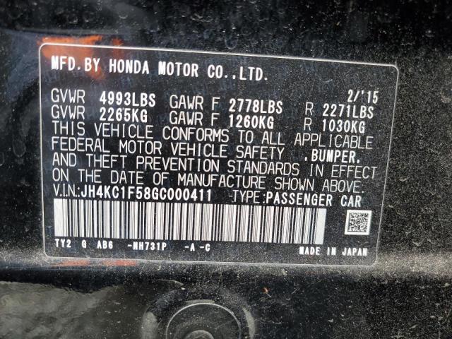 2016 ACURA RLX TECH JH4KC1F58GC000411