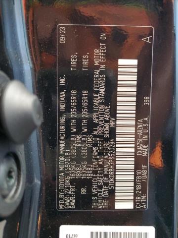 VIN 5TDKDRBH3PS520284 2023 Toyota Highlander, L no.13