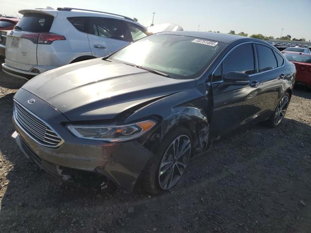 Lot #2452557302 2018 FORD FUSION TIT salvage car