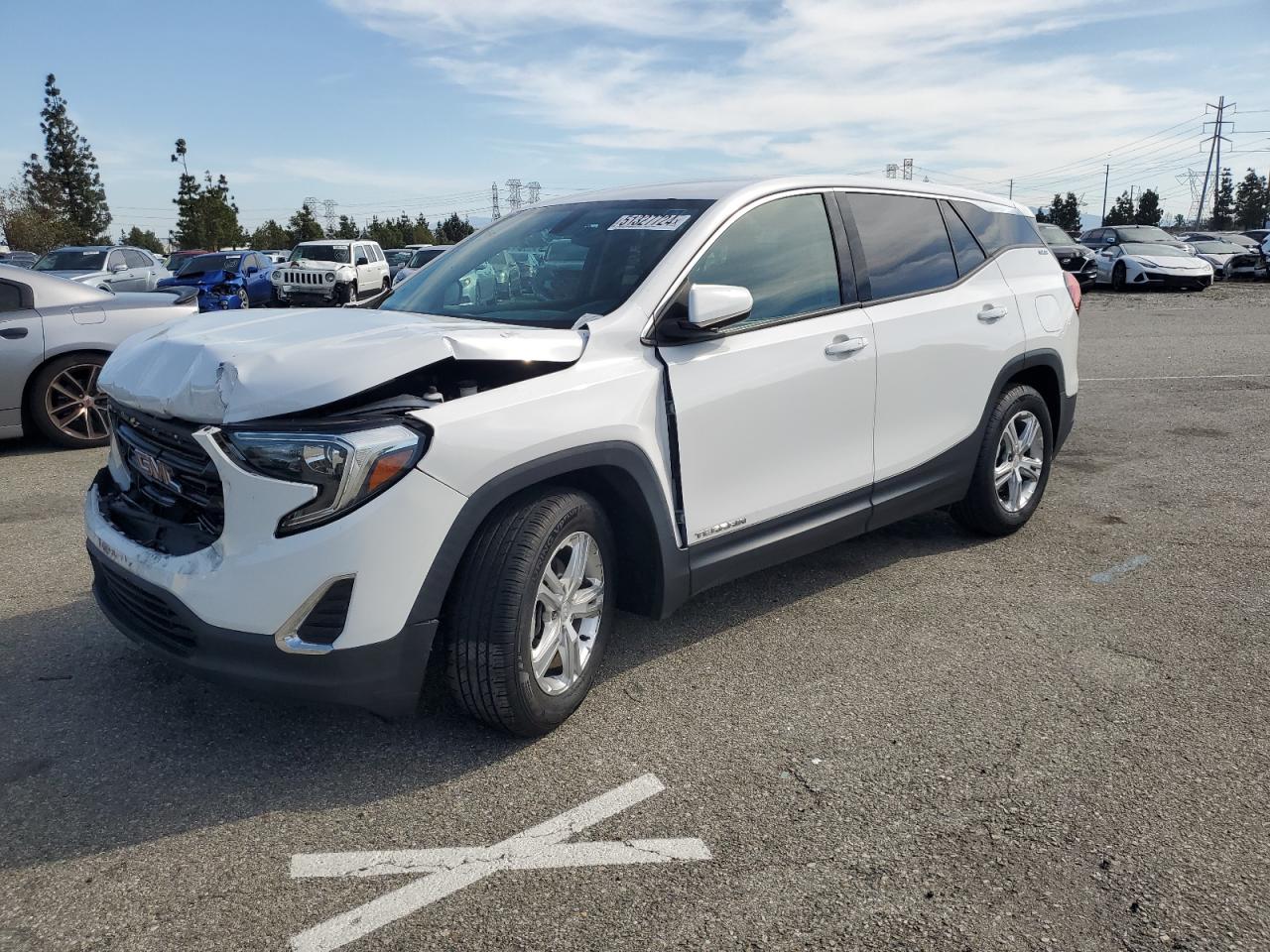 3GKALMEV9KL165773 2019 GMC Terrain Sle