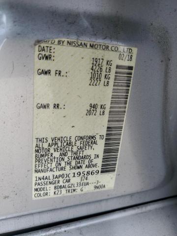 2018 NISSAN ALTIMA 2.5 - 1N4AL3AP0JC195869