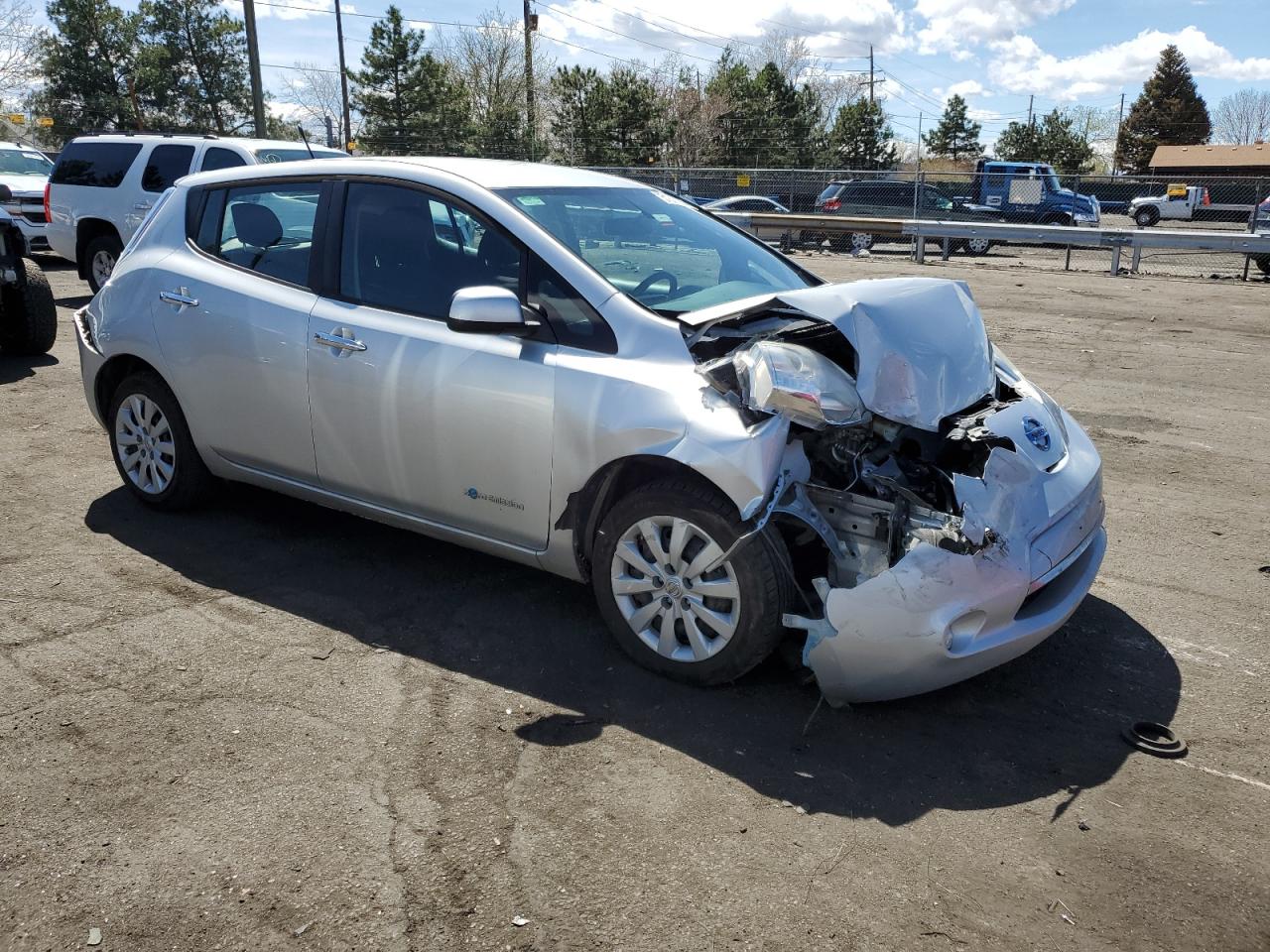 1N4AZ0CP8DC424605 2013 Nissan Leaf S