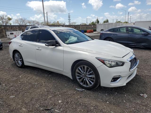 2021 Infiniti Q50 Luxe VIN: JN1EV7BP1MM700394 Lot: 51233624