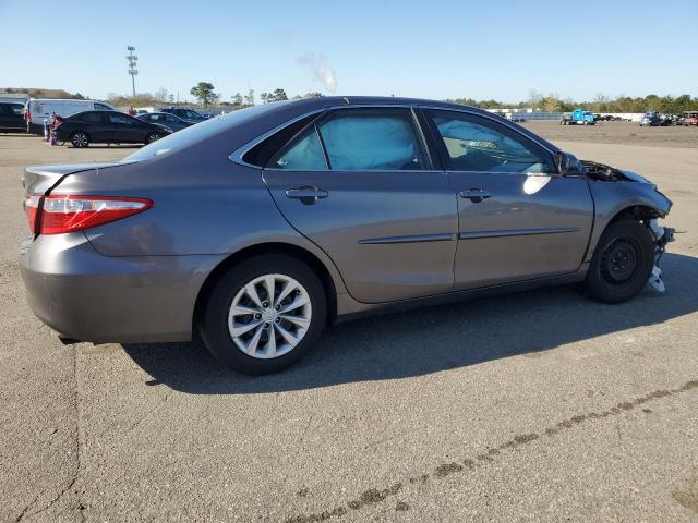 TOYOTA CAMRY LE 2016 gray  gas 4T4BF1FK6GR538907 photo #4