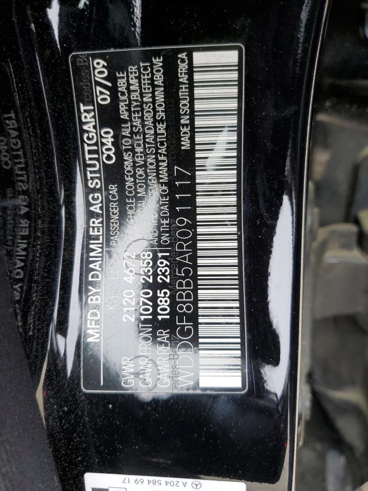 WDDGF8BB5AR091117 2010 Mercedes-Benz C 300 4Matic