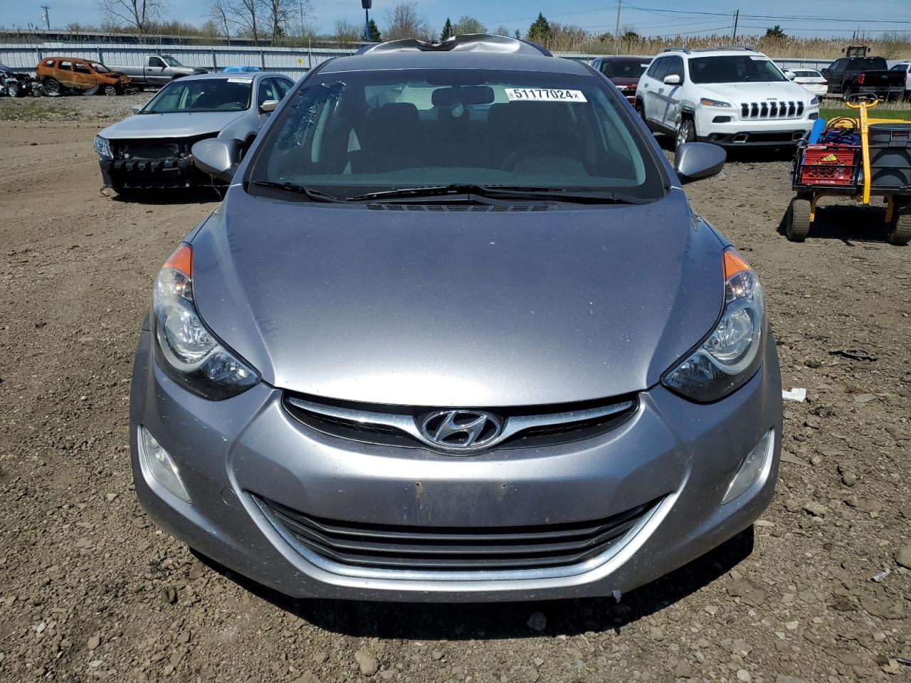 KMHDH4AE7DU681134 2013 Hyundai Elantra Gls