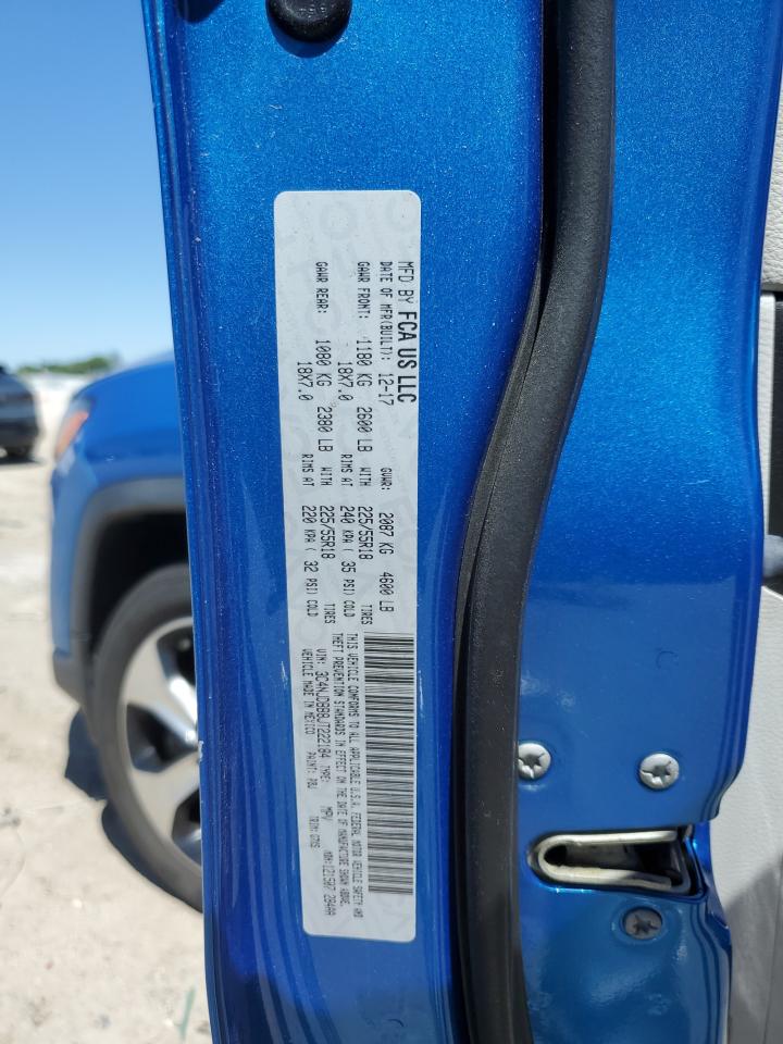 3C4NJDBB8JT222184 2018 Jeep Compass Latitude