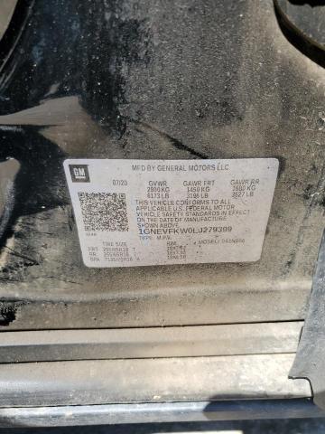 2020 Chevrolet Traverse Ls VIN: 1GNEVFKW0LJ279399 Lot: 51732744