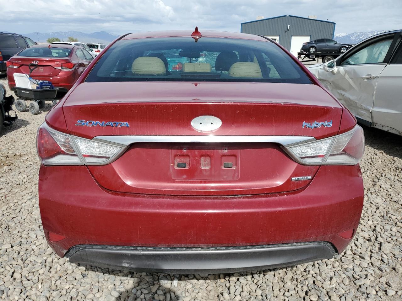 KMHEC4A46DA081166 2013 Hyundai Sonata Hybrid