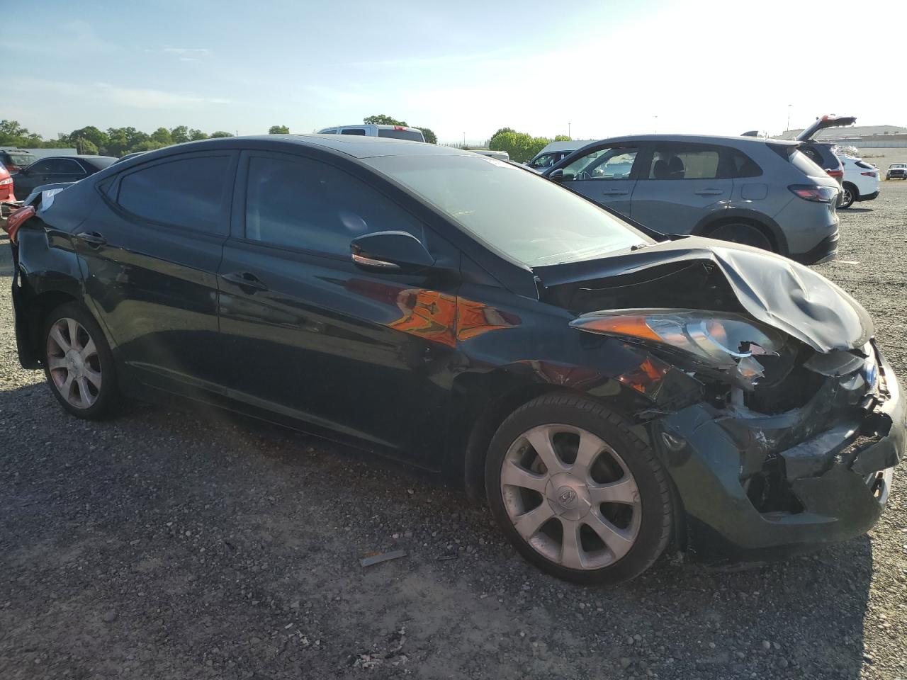 KMHDH4AE1CU337085 2012 Hyundai Elantra Gls