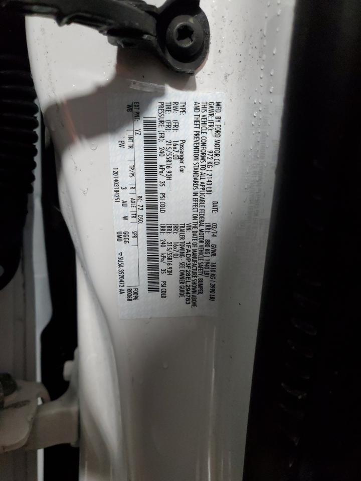 1FADP3F28EL294783 2014 Ford Focus Se