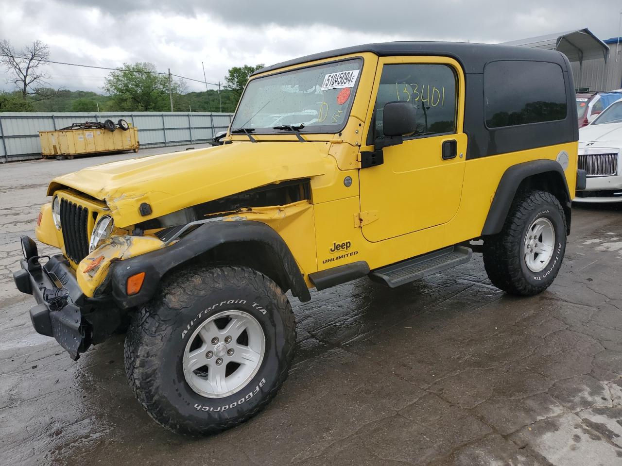 1J4FA49S94P767954 2004 Jeep Wrangler / Tj Sport