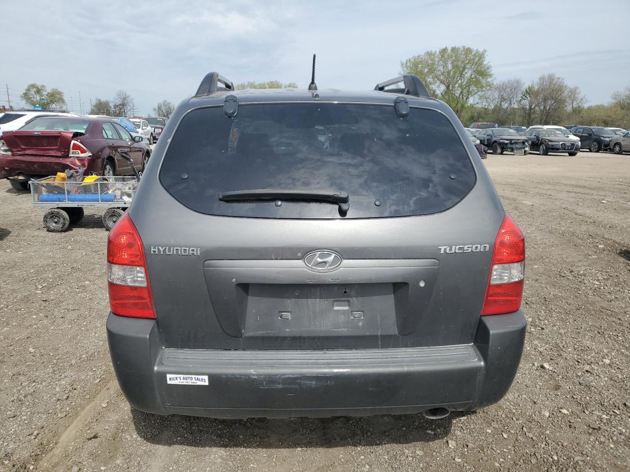 KM8JM12B37U524867 2007 Hyundai Tucson Gls