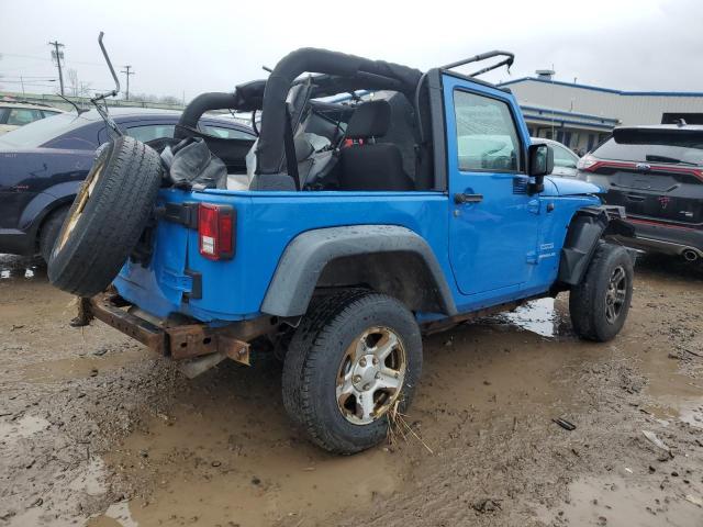 JEEP WRANGLER S 2011 blue  gas 1J4AA2D13BL532189 photo #4