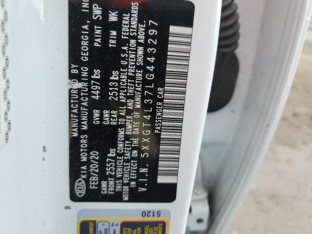 2020 Kia Optima Lx VIN: 5XXGT4L37LG443297 Lot: 51318854