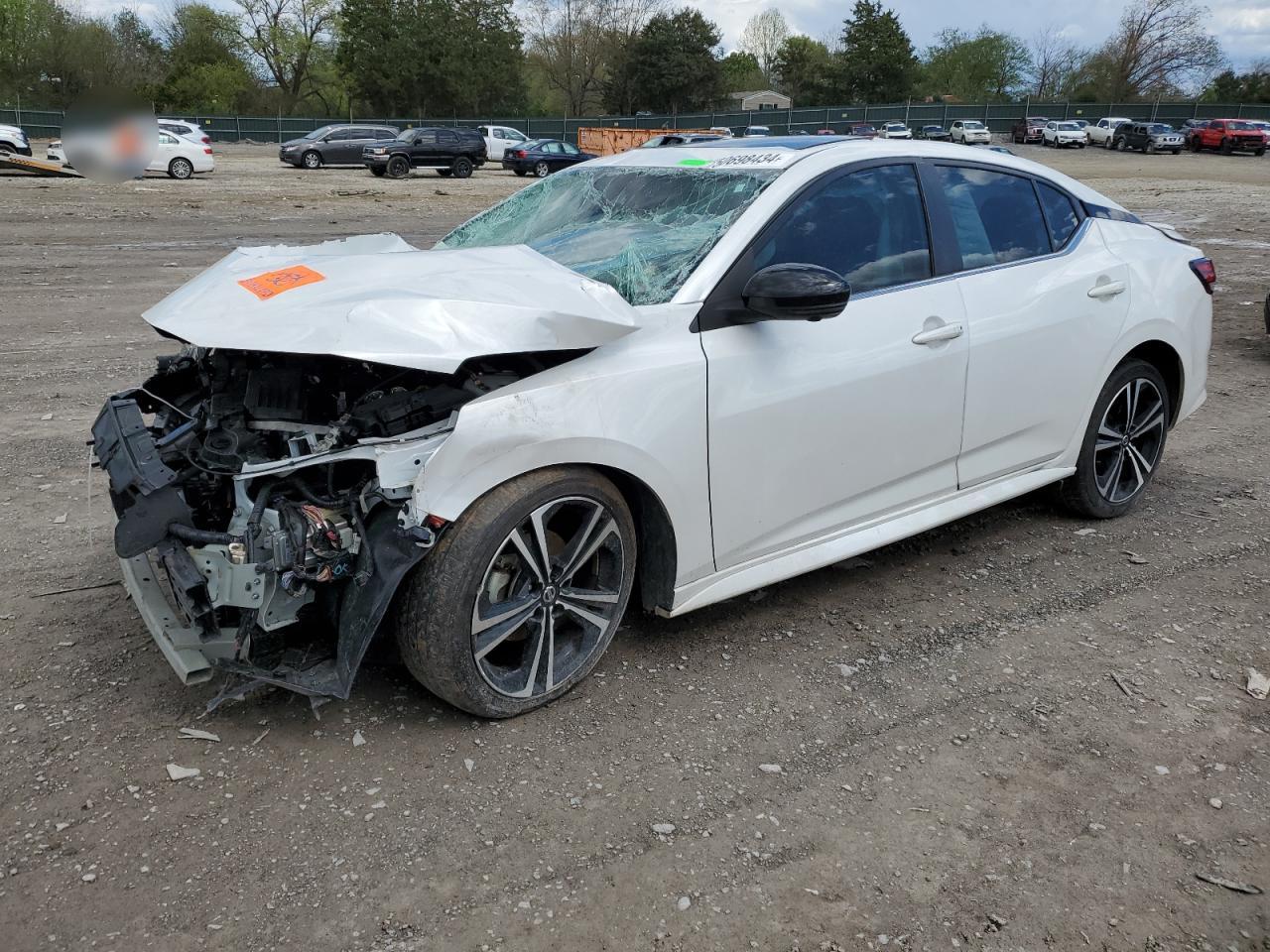 Lot #2487493604 2021 NISSAN SENTRA SR