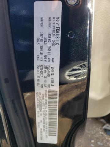 2016 CHRYSLER TOWN AND C 2C4RC1BG8GR293340