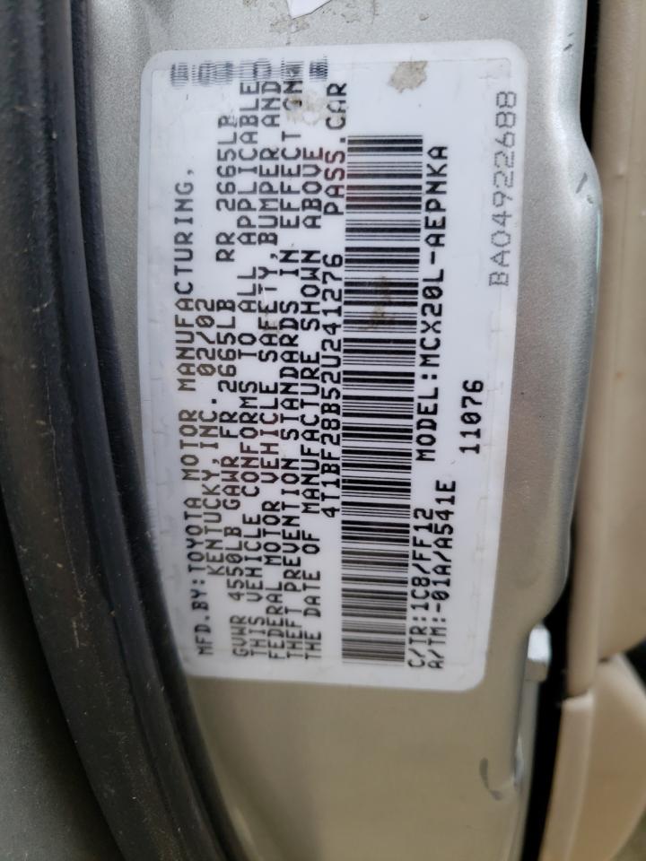 4T1BF28BX4U364106 2004 Toyota Avalon Xl