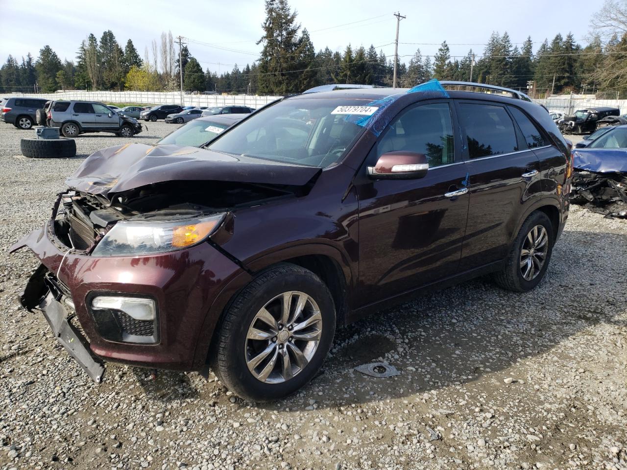 5XYKW4A29CG257090 2012 Kia Sorento Sx