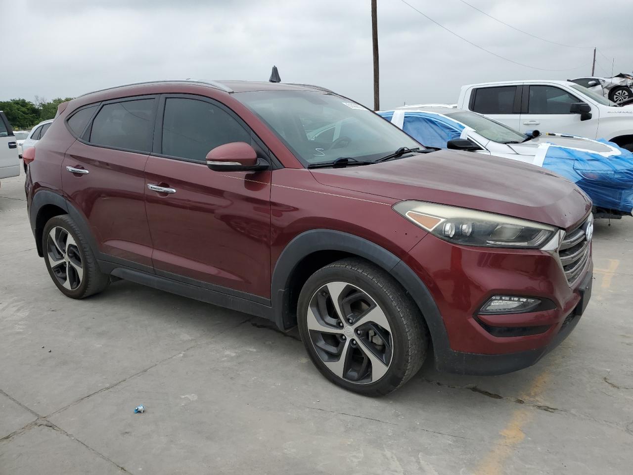 KM8J33A21GU111586 2016 Hyundai Tucson Limited