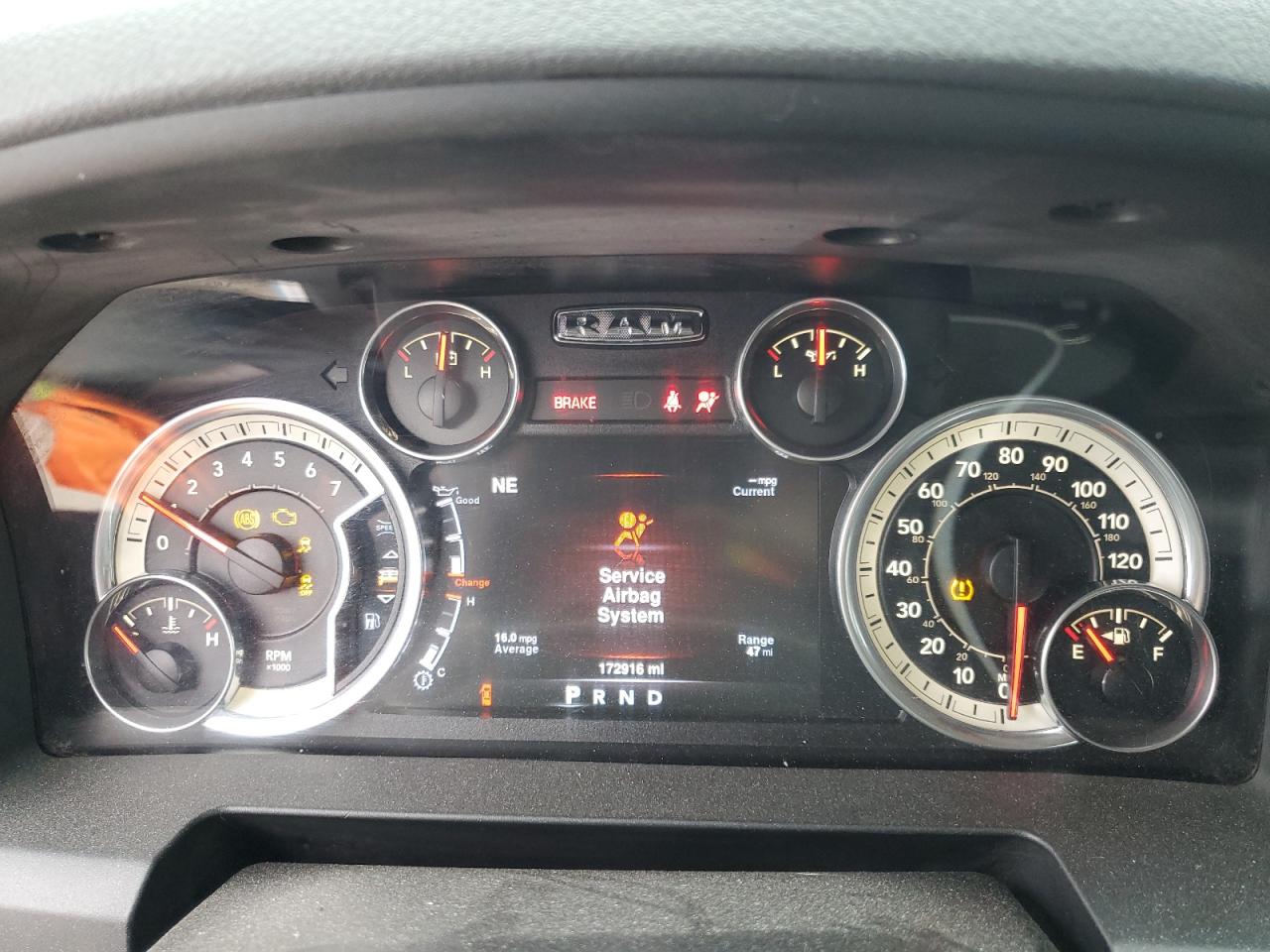 1C6RR6LT2GS263490 2016 Ram 1500 Slt