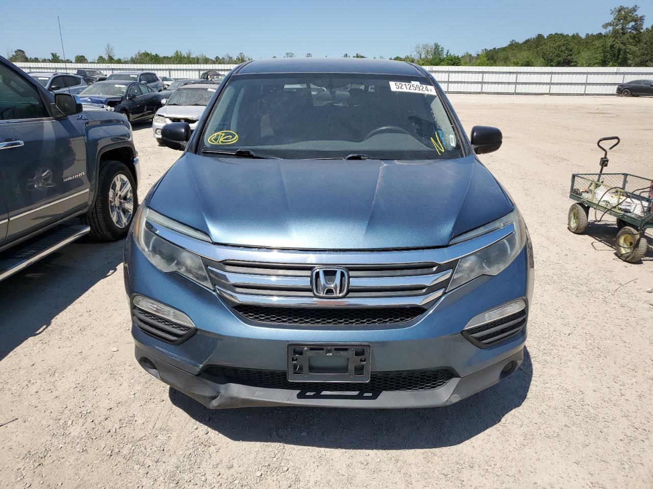 2016 Honda Pilot Lx vin: 5FNYF5H10GB015766