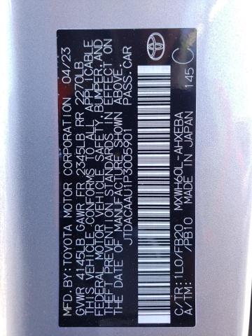 2023 TOYOTA PRIUS LE - JTDACAAU1P3005901