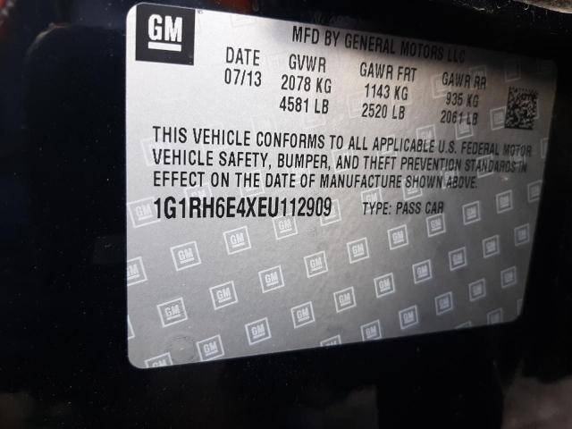 VIN 1G1RH6E4XEU112909 2014 Chevrolet Volt no.12