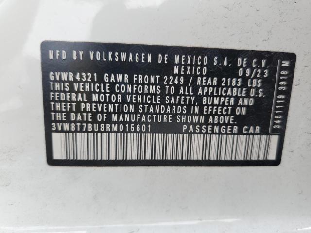 2024 VOLKSWAGEN JETTA 40TH 3VW8T7BU8RM015601