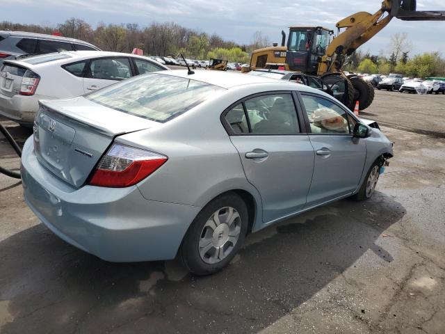 2012 Honda Civic Hybrid VIN: JHMFB4F23CS011098 Lot: 52041734