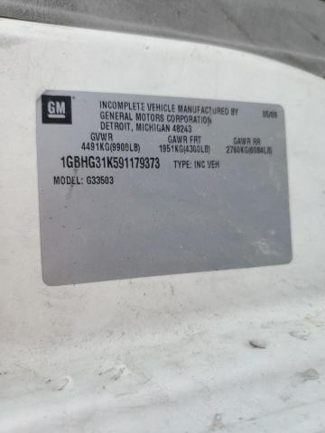 2009 Chevrolet Express G3500 VIN: 1GBHG31K591179373 Lot: 52178804