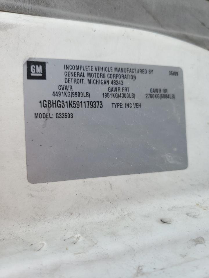 1GBHG31K591179373 2009 Chevrolet Express G3500