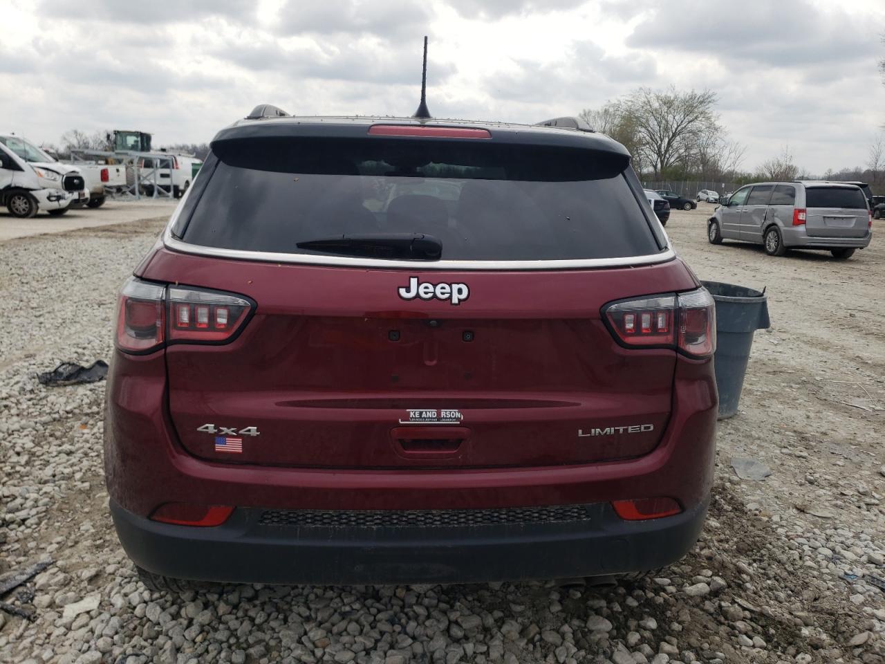 2020 Jeep Compass Limited vin: 3C4NJDCB6LT221939