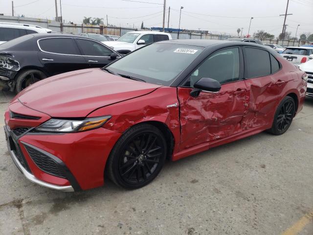 Lot #2485264718 2021 TOYOTA CAMRY XSE salvage car