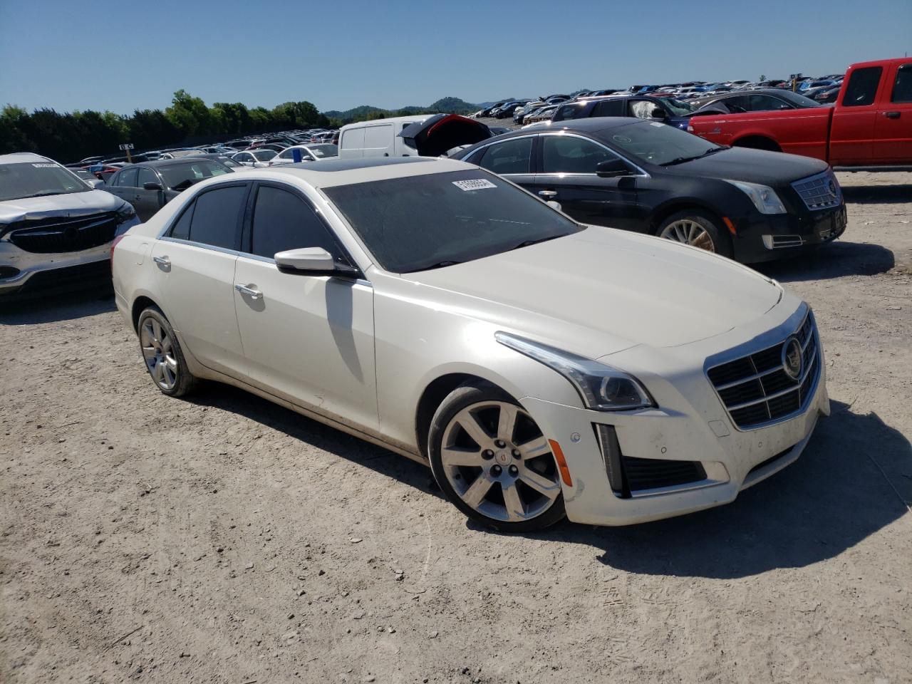 1G6AZ5S3XE0135883 2014 Cadillac Cts Premium Collection