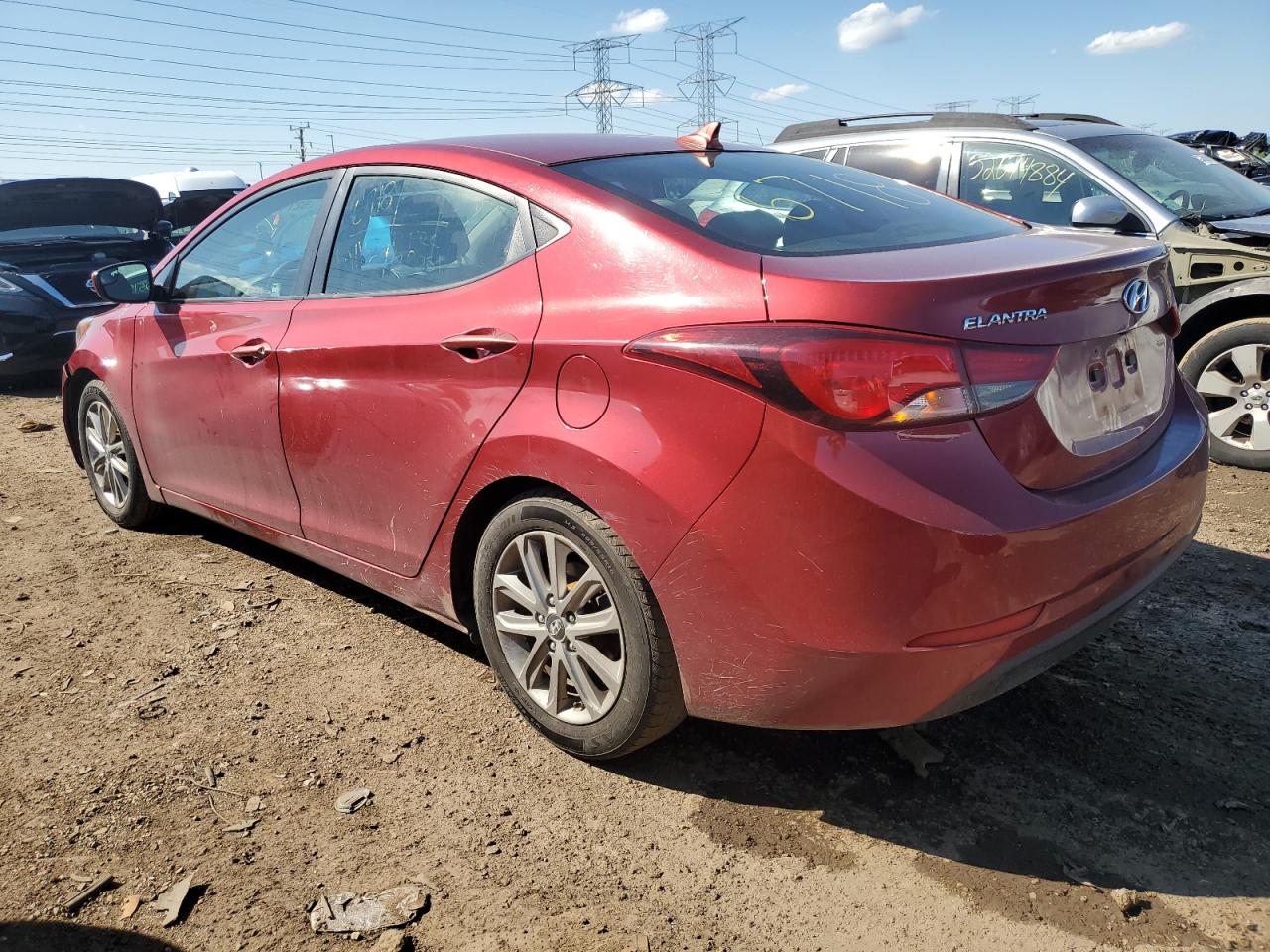 5NPDH4AE7EH537180 2014 Hyundai Elantra Se