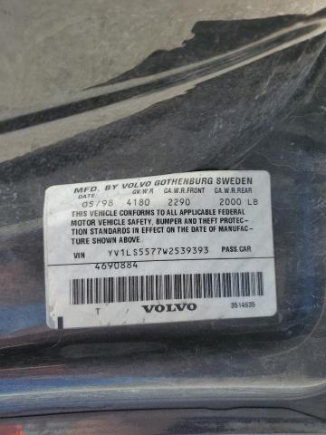 YV1LS5577W2539393 1998 Volvo S70